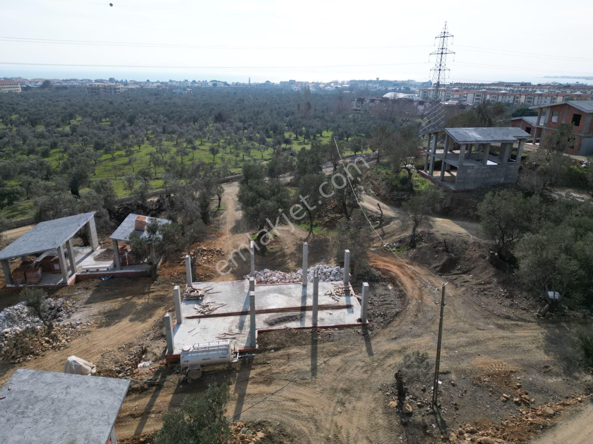 Edremit Güre Satılık Villa İmarlı  SABRİ PINARBAŞI'dan GÜRE'de PROJEDEN SATILIK VİLLA 