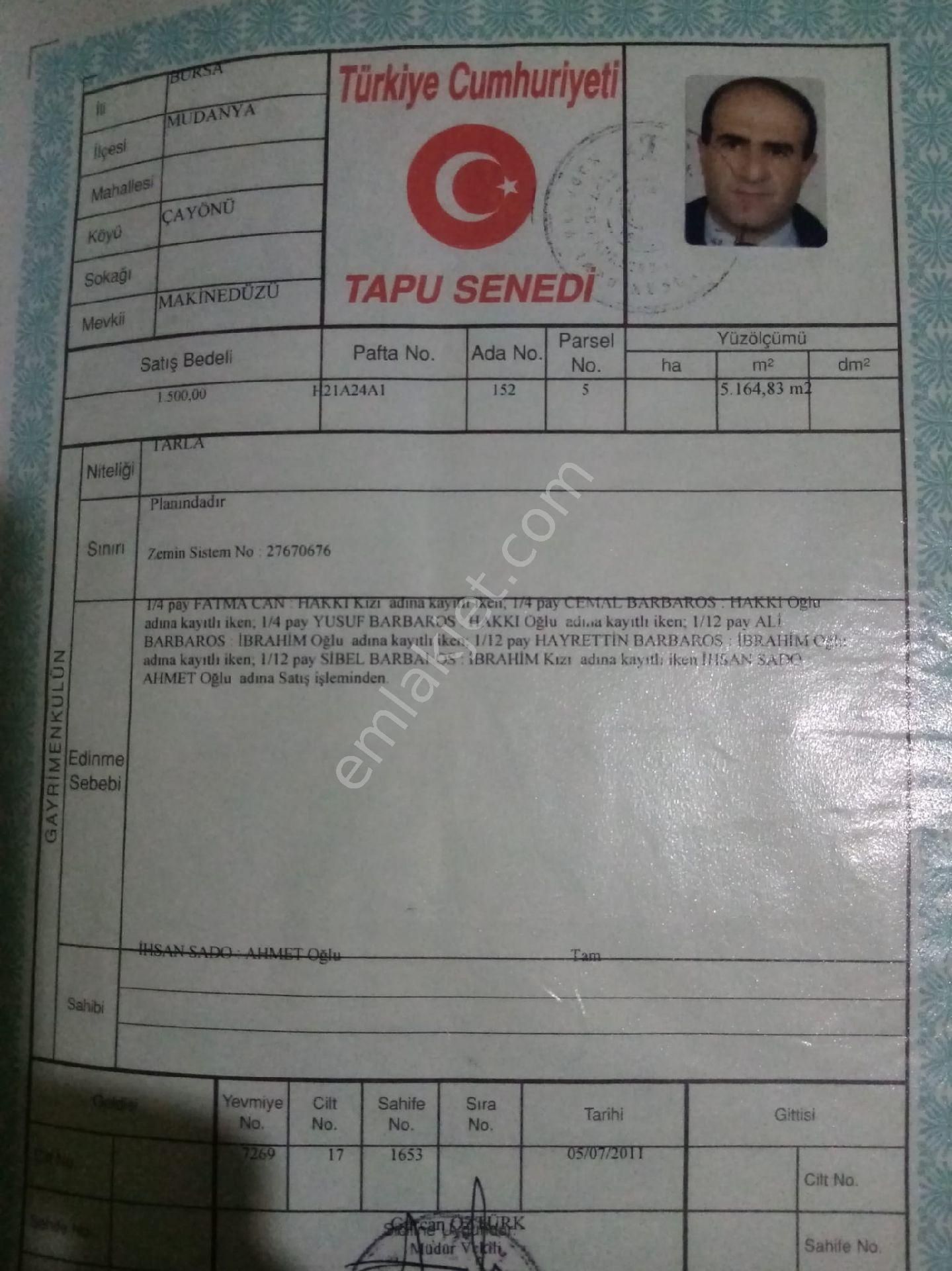 Bengisu Gayrimenkul Den Satılık Tarla - Görsel 9