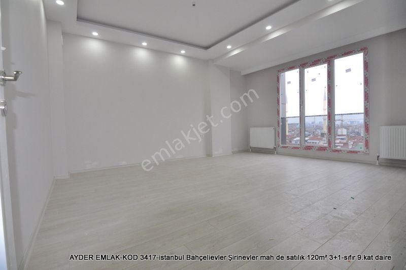 Bahçelievler Şirinevler Satılık Daire  istanbul Bahçelievler Şirinevler mah de satılık 120m² 3+1-sıfır 9.kat daire  