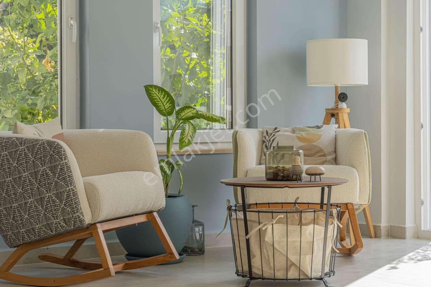 Alanya Cikcilli'de İkamete Ve Vatandaşlığa Uygun Satılık Manzaralı Oasis Villa - Görsel 43