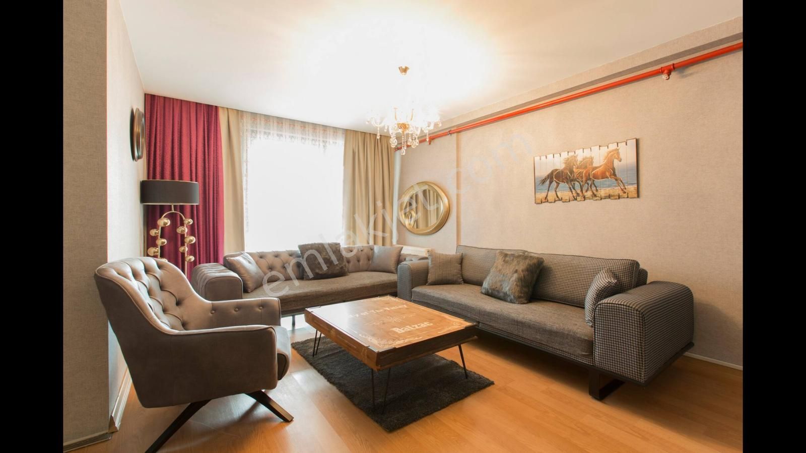 Şişli İnönü Kiralık Residence  Şehir manzaralı balkonlu dblx residence daire (3+1) Dublex with full furniture 