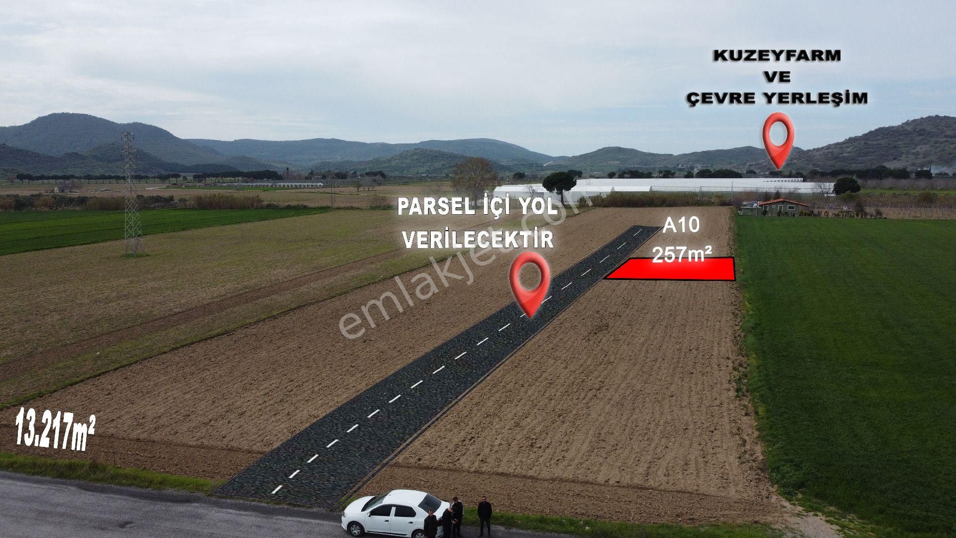 Dikili İsmetpaşa Satılık Tarla İZMİR DİKİLİ'DE 257M2 TARLA