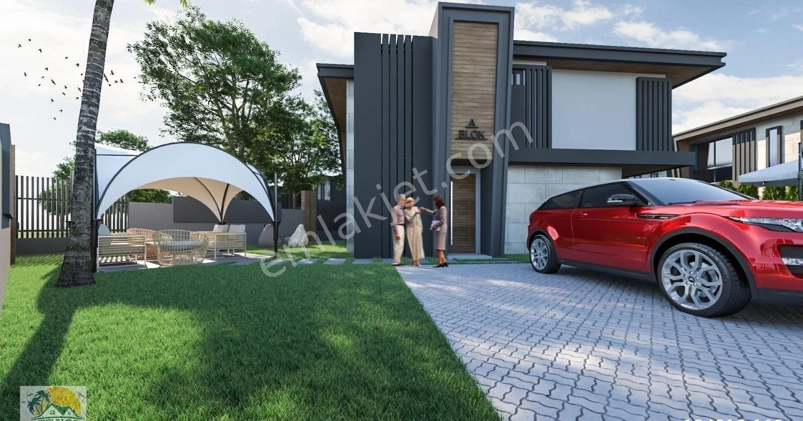 Kuşadası Soğucak Satılık Villa NEXT BLOCK Gayrimenkul'den Özel Havuz-Otopark-Bahçe-400 m2 Arsa İçi Müstakil Parsel