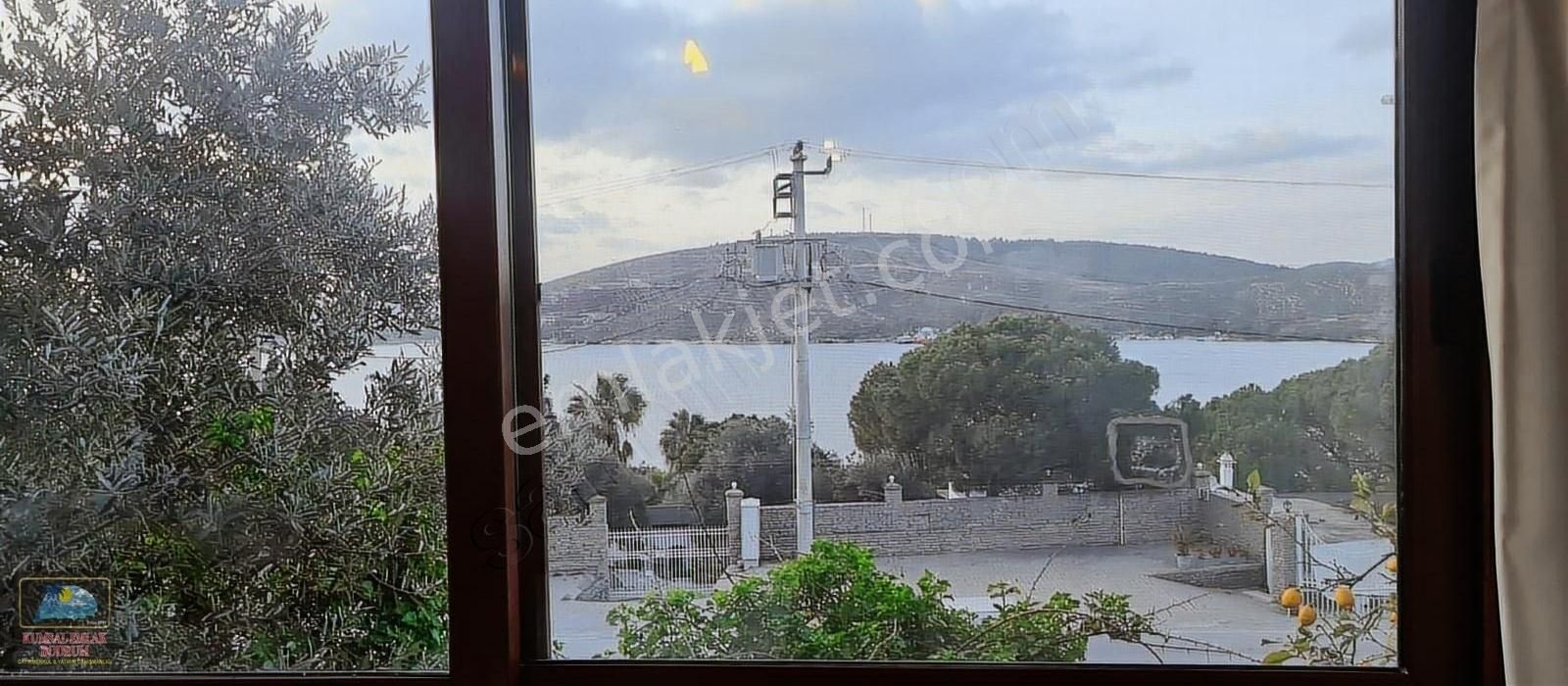 Bodrum Güvercinlik Kiralık Müstakil Ev Güvercinlik merkezde full deniz manzaralı tek katlı müstakil ev