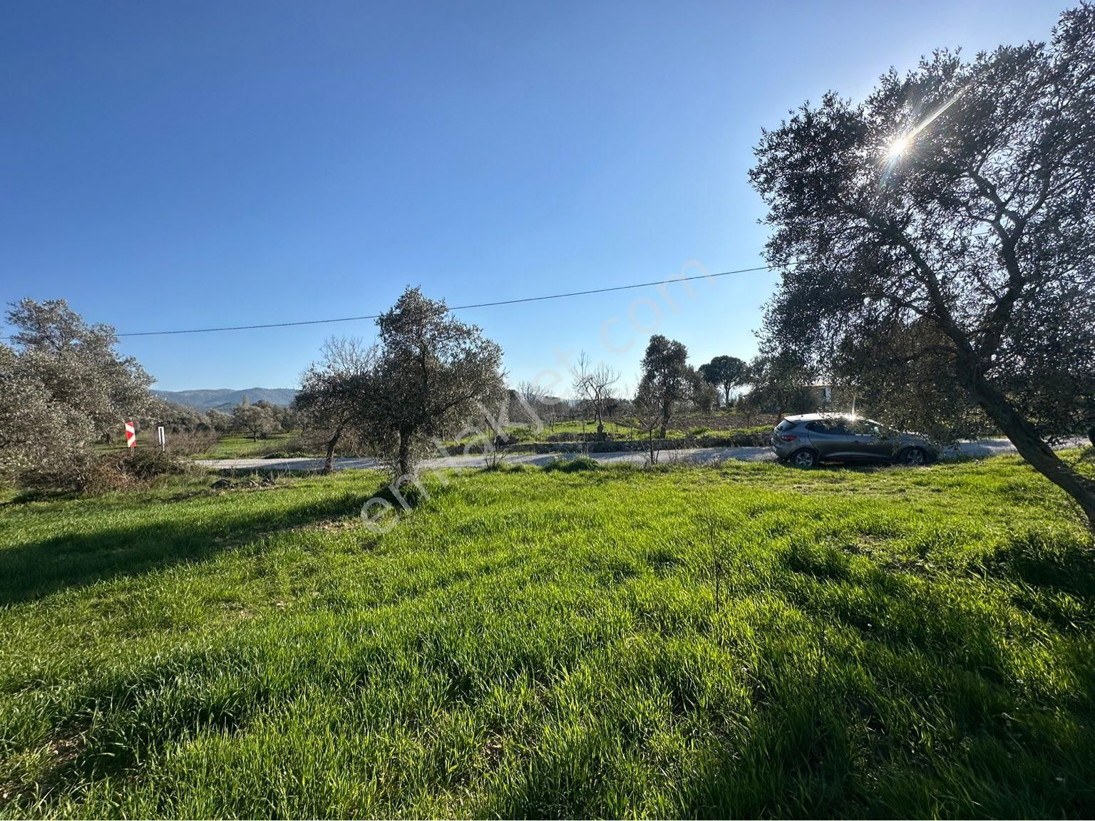 Milas Bodrum Arasında Kuzyakada 8500m2 Anayola Sıfır Satılık Tarla - Görsel 9