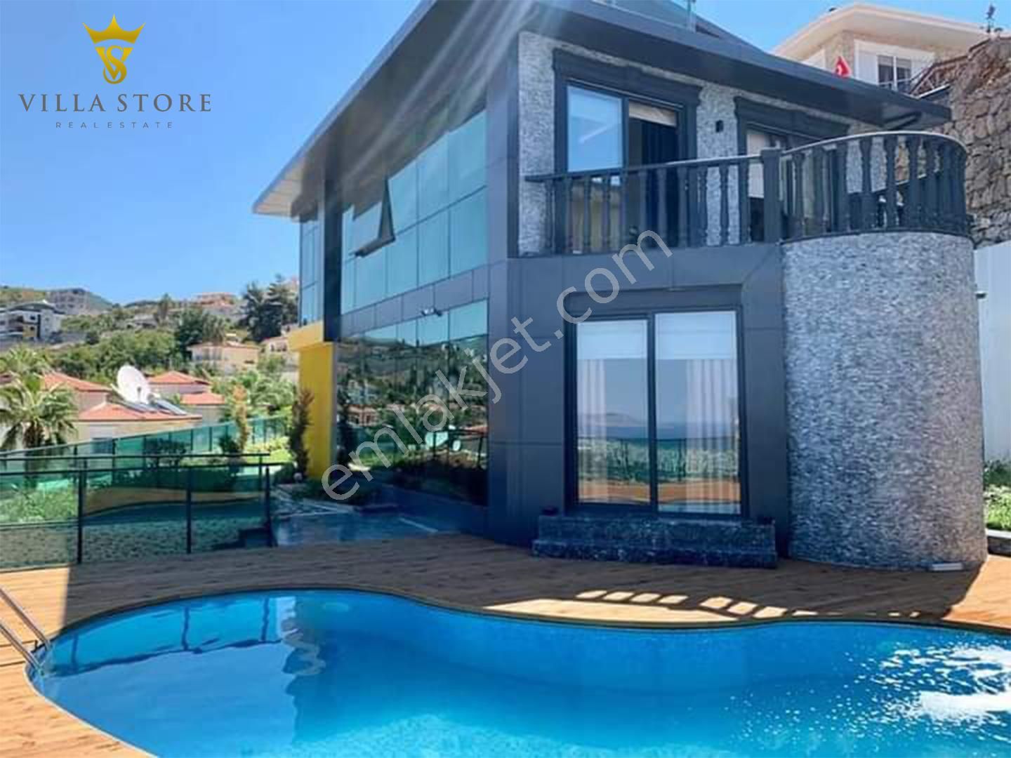 Alanya Kargıcak Satılık Villa  KARGICAK MAHALLESİNDE 4+1 LÜKS EŞYALI VİLLA