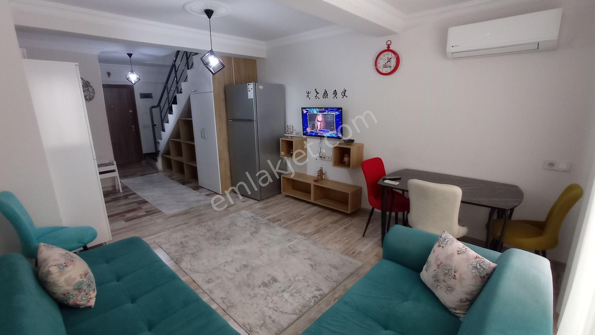 Nazilli Karaçay Kiralık Daire Lider'den Merkezde Memura Kiralık 2+1 Dubleks Eşyalı Daire