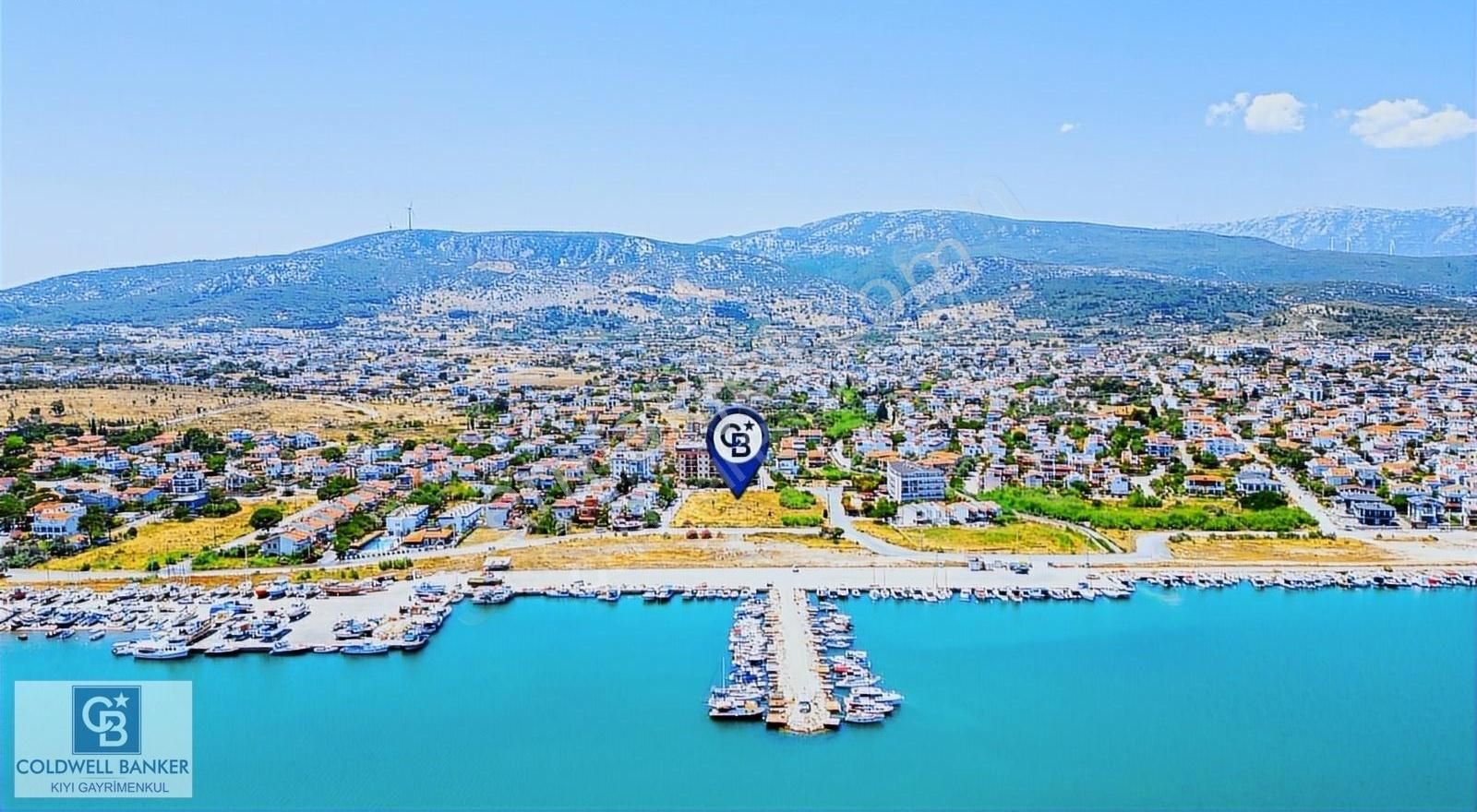 Karaburun Mordoğan Satılık Turizm İmarlı İzmir Karaburun Mordoğan'da Full Deniz Manzaralı Arazi