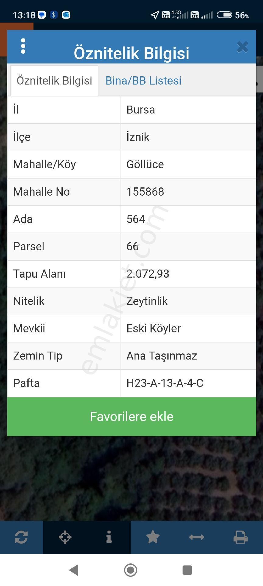 Satılık Zeytinlik İznik Göllüce De - Görsel 2