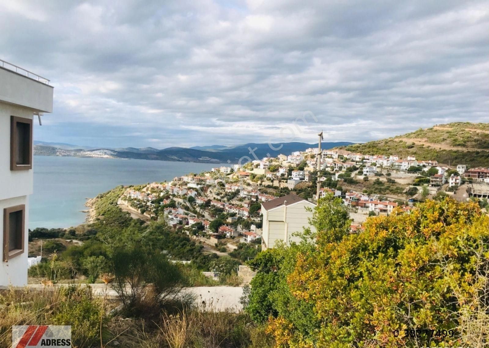 Milas Boğaziçi Satılık Konut İmarlı Bodrum Adabükünde Deniz Manzaralı Satılık Arsa