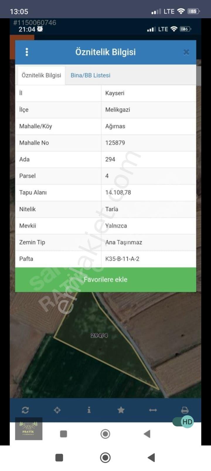 Ağırnasda Satılik Tarla - Görsel 7