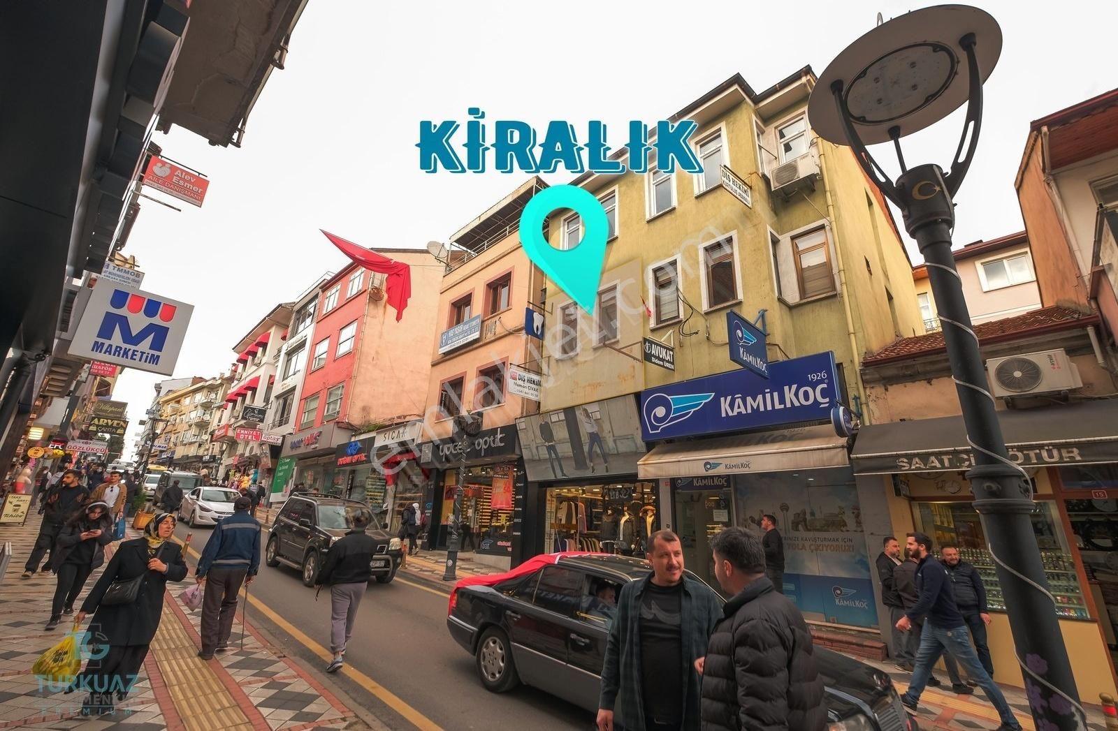 Bartın Merkez Kırtepe Kiralık Dükkan & Mağaza YUKARI ÇARŞIDA CADDE ÜZERİNDE KİRALIK DÜKKAN