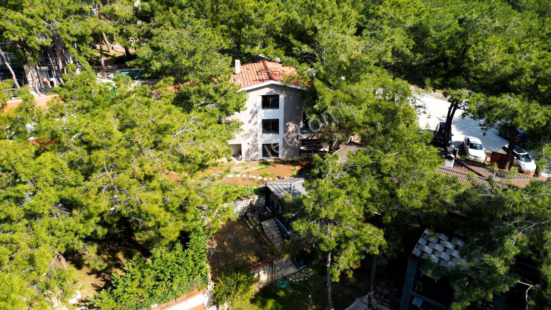 Urla Kalabak Satılık Villa  Urla Kalabak’ta Çam Ormanının İçerisinde, Site de Doğayla İç İçe Satılık Villa