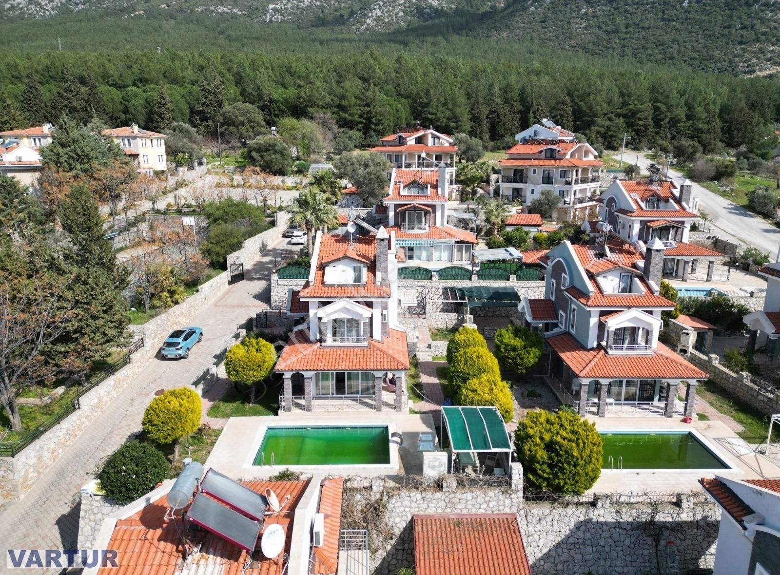 Fethiye Ölüdeniz Satılık Villa Ölüdeniz ovacıkta süper lüx villa