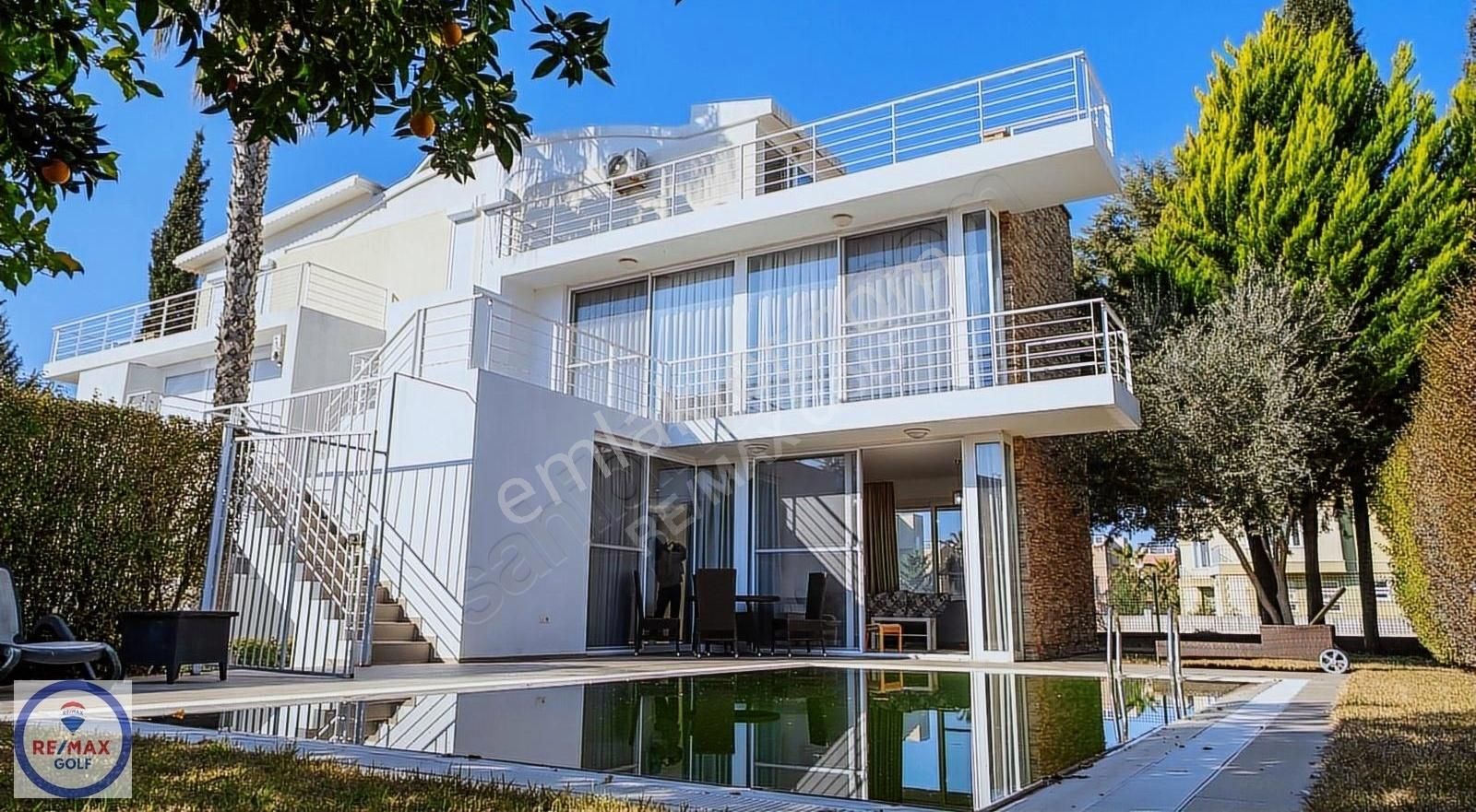 Serik Kadriye Satılık Villa RE GOLF'TEN BELEK FERONIAS VILLAS'TA MÜSTAKİL HAVUZLU BAHÇELİ