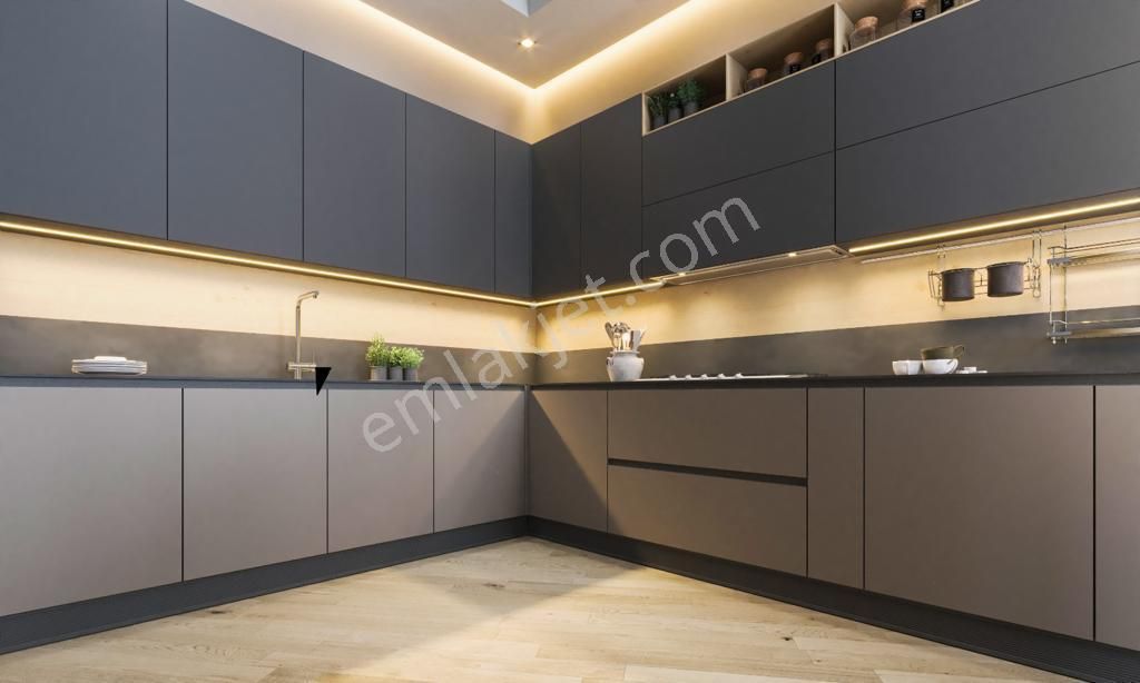 Beşiktaş Mecidiye Kiralık Residence  Ortaköy One Residence Mimari Dekorasyonlu 2+1 Bahçe Katı Daire