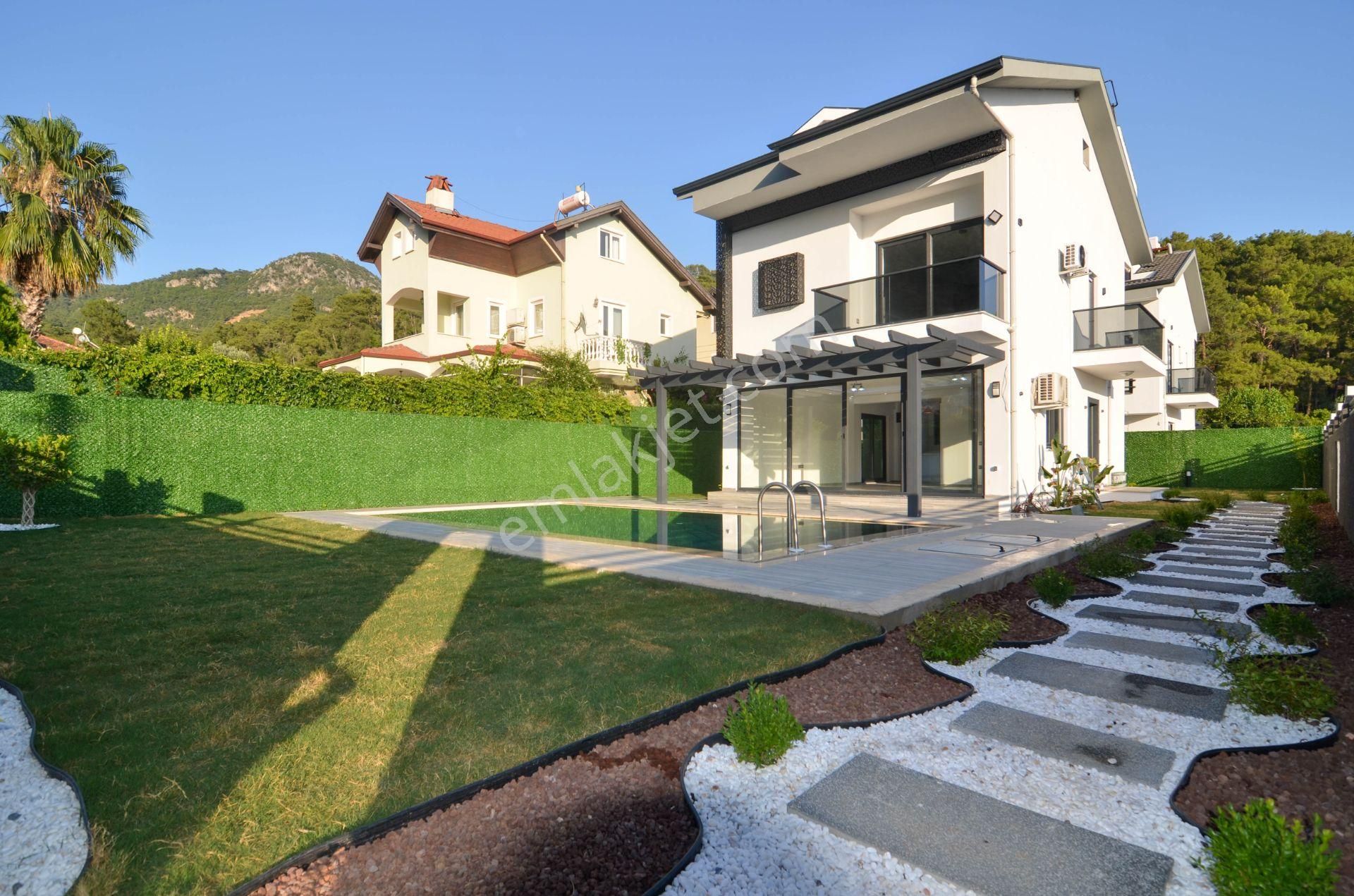 Fethiye Göcek Satılık Villa GoldHouse dan Satılık Kusursuz Doğa İçinde 4+1 Villa