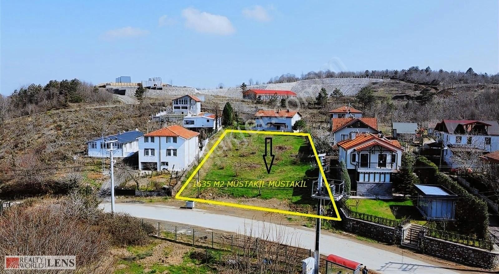 Sapanca Hacımercan Satılık Tarla Sapanca Hacımercan da 1635 m2 satılık arsa