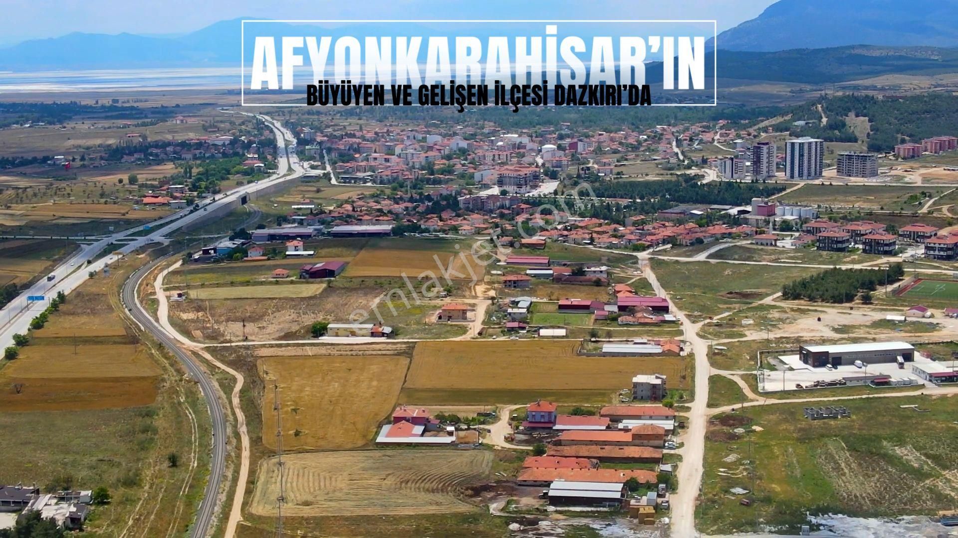 Dazkırı Esentepe Satılık Konut İmarlı GERÇEK YATIRIM ! AFYON'DA SANAYİ İMARLI 2.045 m² NET ARSA !!