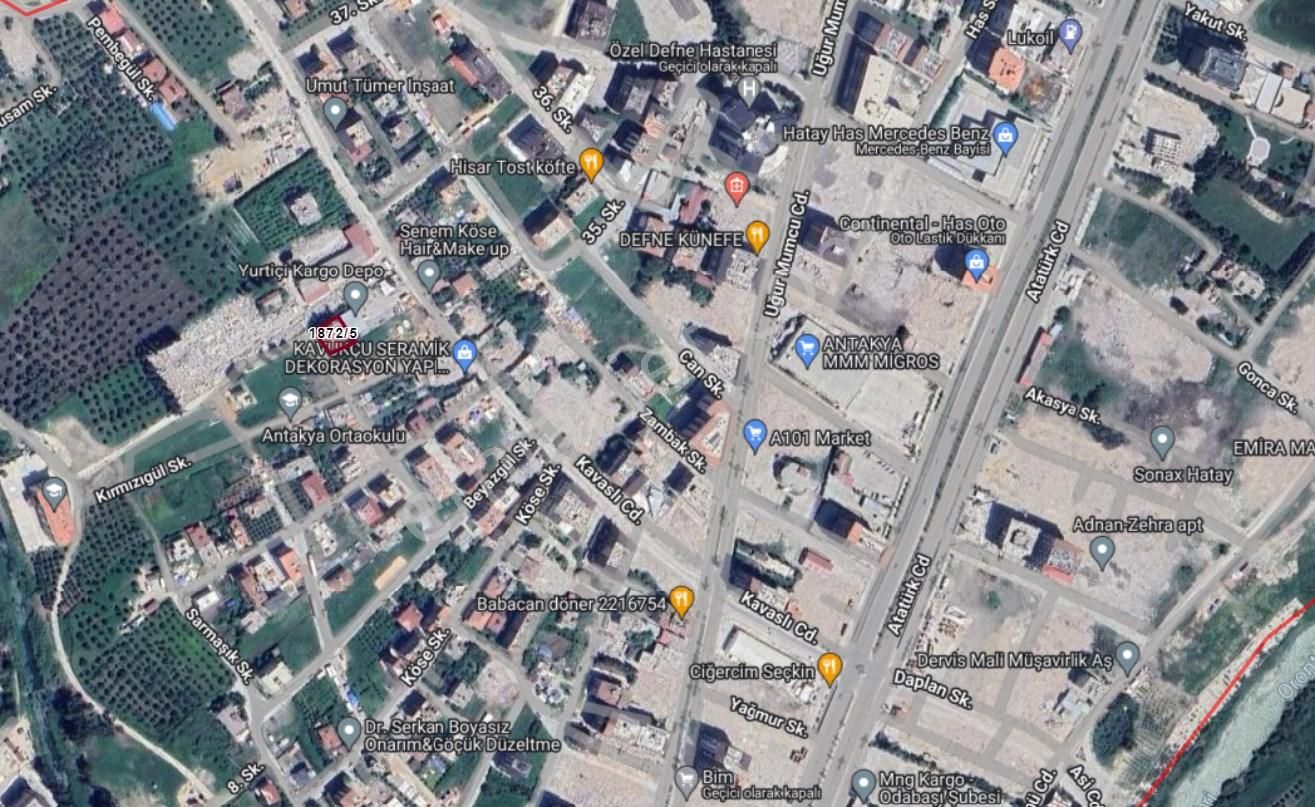 Antakya Kavaslı'da Değerli Konumda İmarlı Parsel