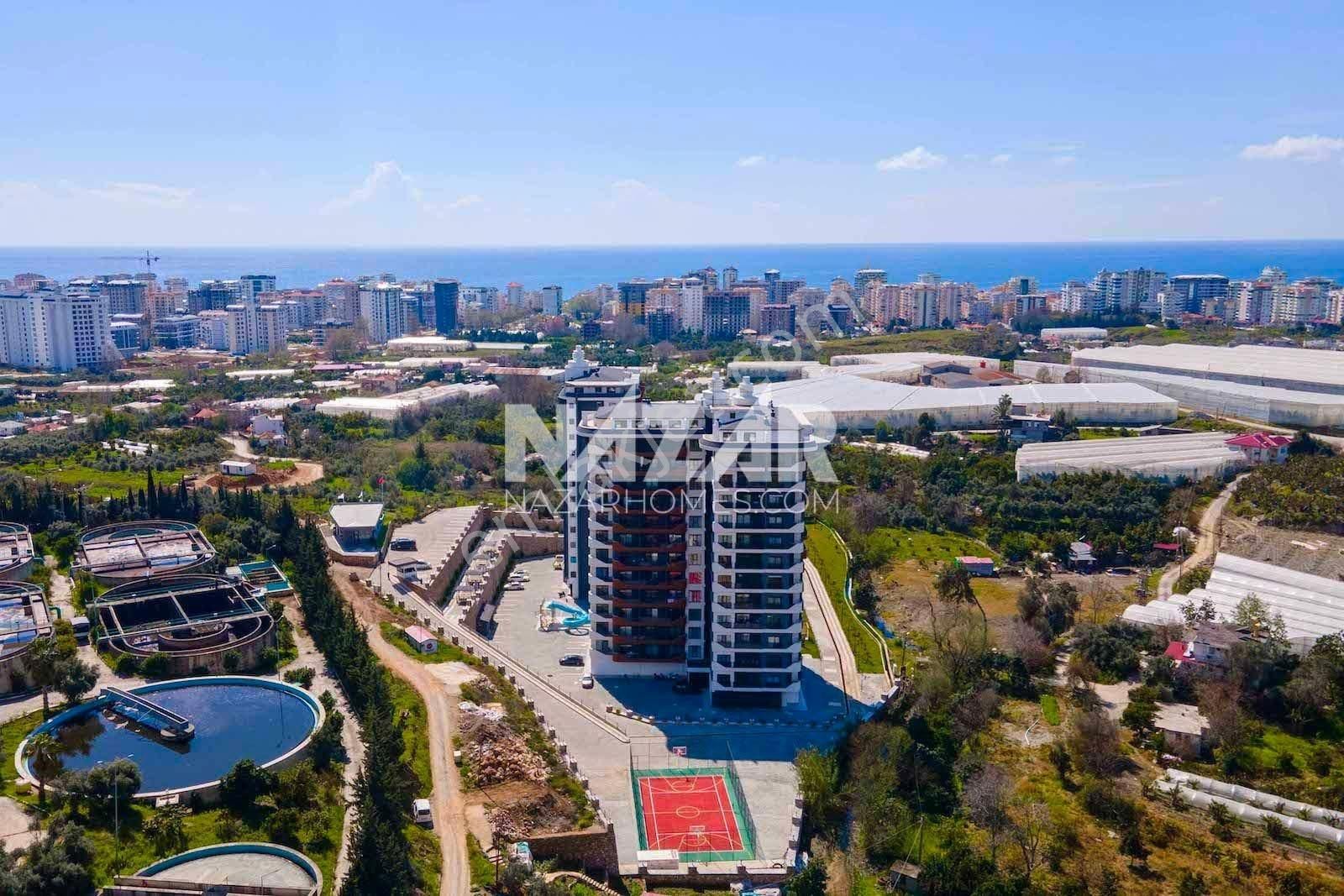 Alanya Mahmutlar Satılık Residence Alanya Mahmutlar 1+1 Satılık Eşyalı Daire