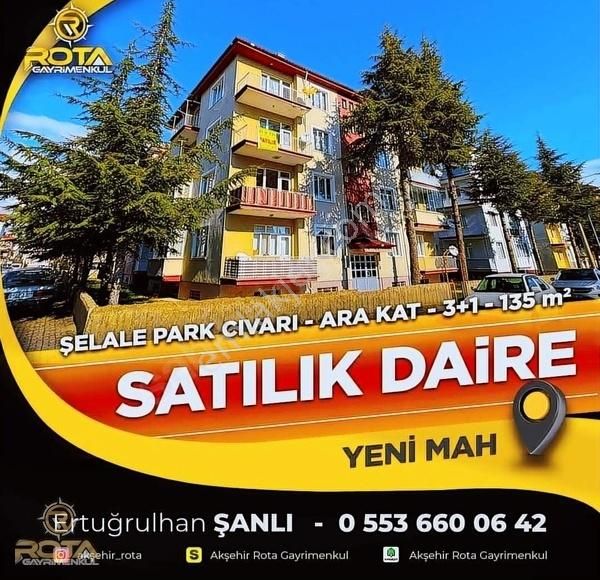 Akşehir Yeni Satılık Daire SADECE ROTA'DAN SATILIK ARA KAT GÜNEY CEPHE DAİRE