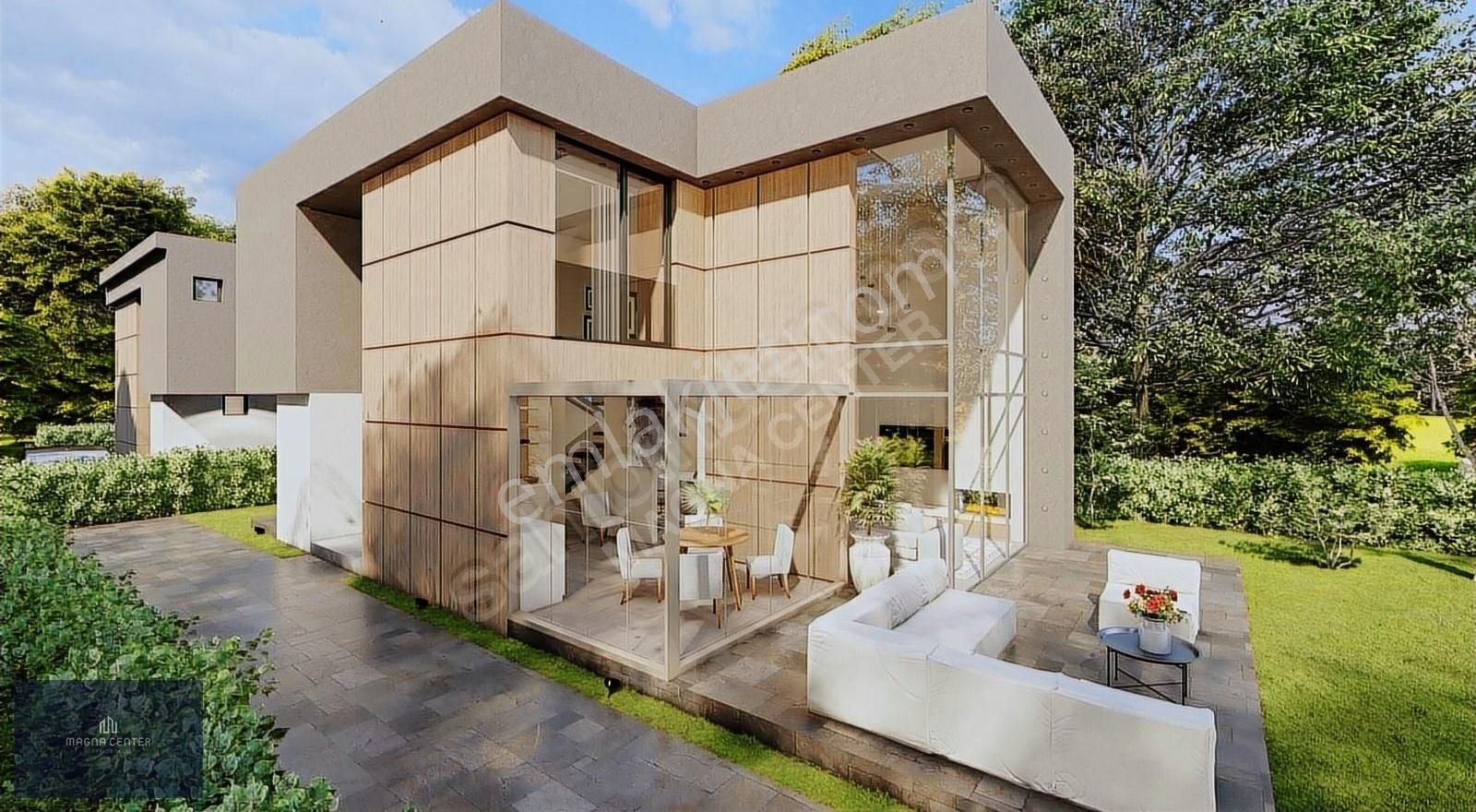 Nilüfer Gümüştepe Satılık Villa MAGNADAN GÜMÜŞTEPEDE ÖZEL TASARIM 230m2 BAHÇELİ 3+1 LOFTVİLLA