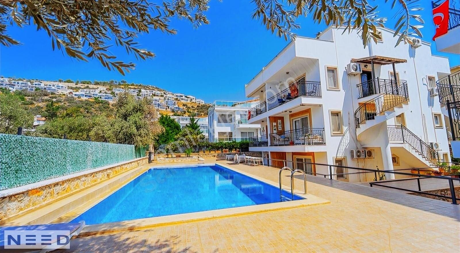 Kaş Kalkan Satılık Daire 3+1 KALKAN MERKEZE YAKIN ORTAK HAVUZLU DAİRE