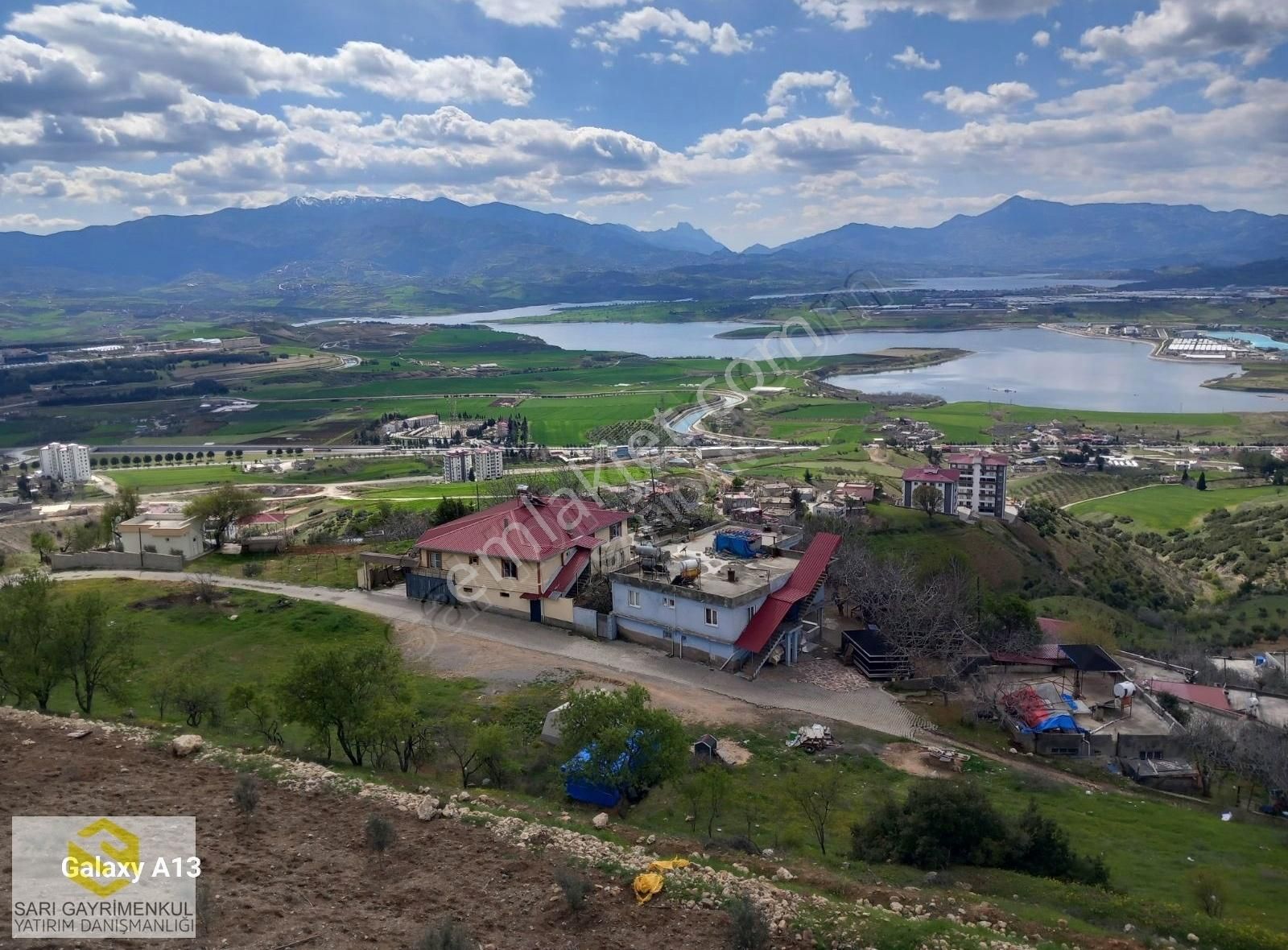 Onikişubat Kılavuzlu Satılık Villa İmarlı SARI'DAN SATILIK