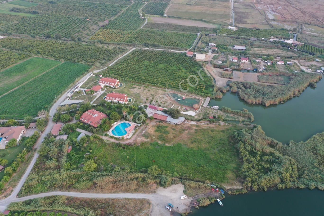 Ortaca Dalyan Satılık Çiftlik Evi  DALYAN KANALINA SIFIR,17.000 m2 ARAZİ İÇİNDE SATILIK ÇİFTLİK EVİ