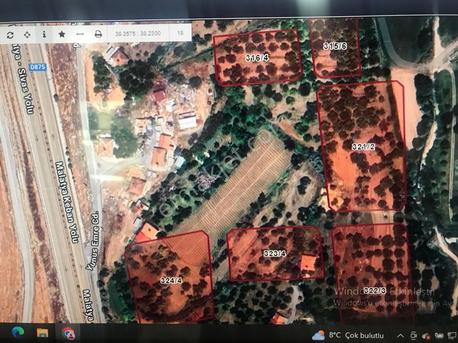 Malatya Topsöğüt Satılık Konut + İşyeri İmarlı ( 6046.m ) Arsa - Görsel 5