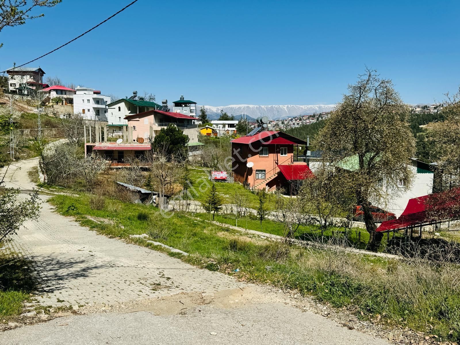 Toroslar Çandır Satılık Villa İmarlı  GHO ALFA'DAN ÇANDIR KÖYÜ'NDE 370 M2 SATILIK ARSA