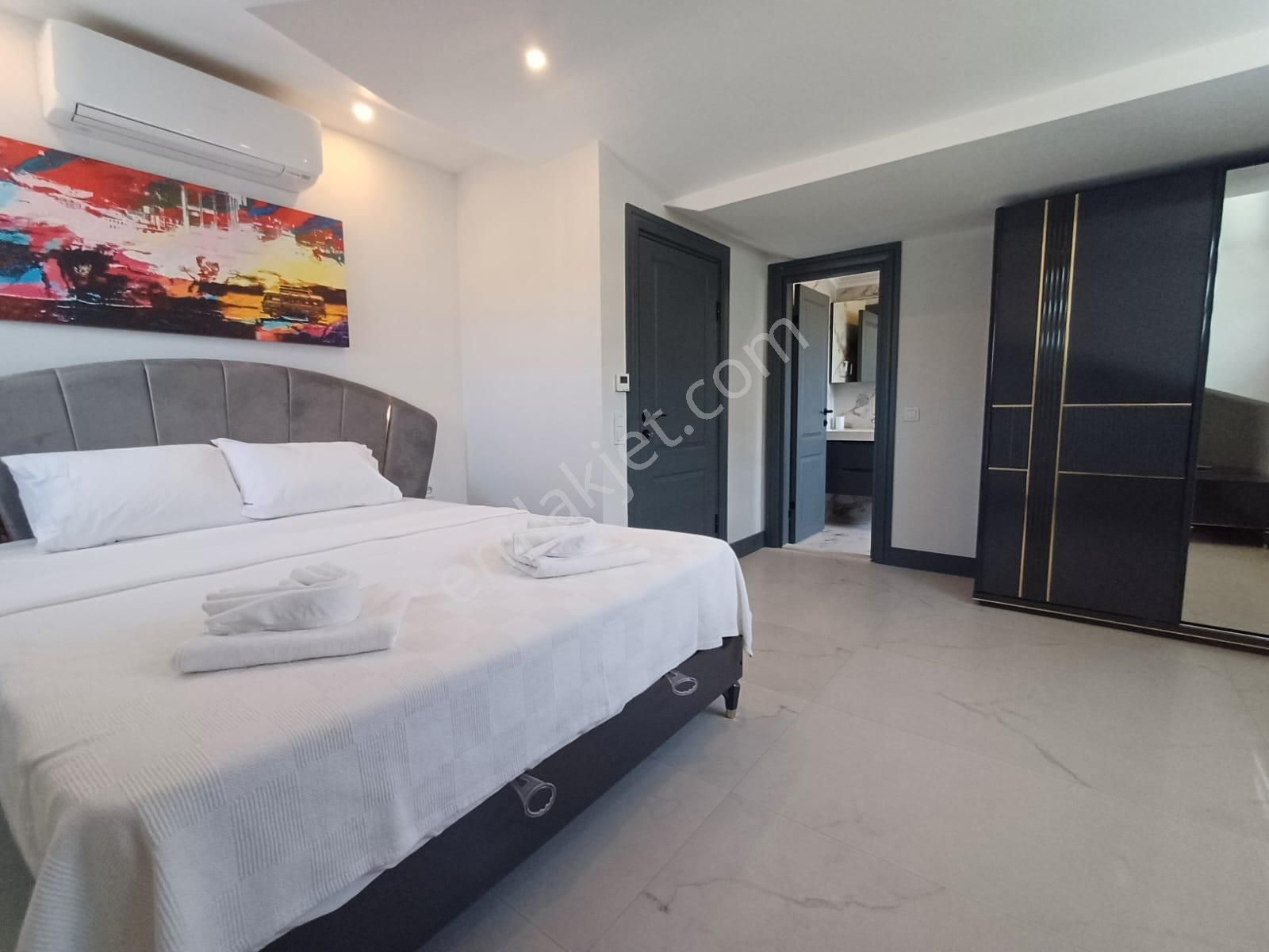 Stop’tan Hisarönü’nde 4+1 500m² Arsa İçerisinde Satılık Villa - Görsel 19