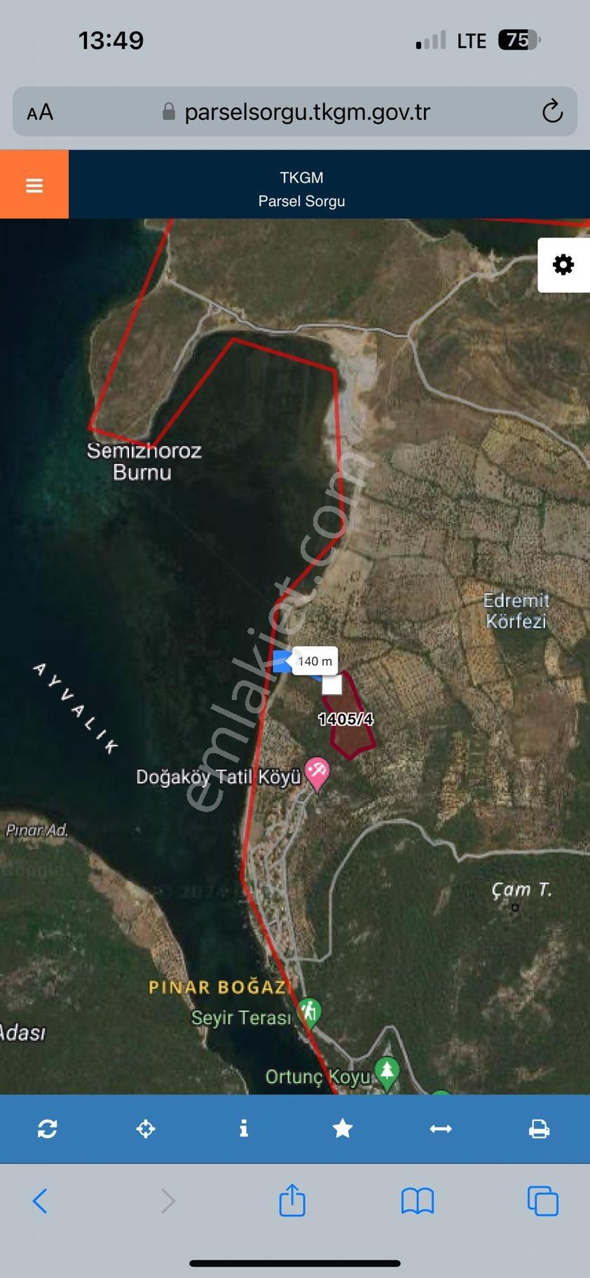 Ayvalık Cunda Denize Yakın Dalyan Mevki Zeytinlik - Görsel 10