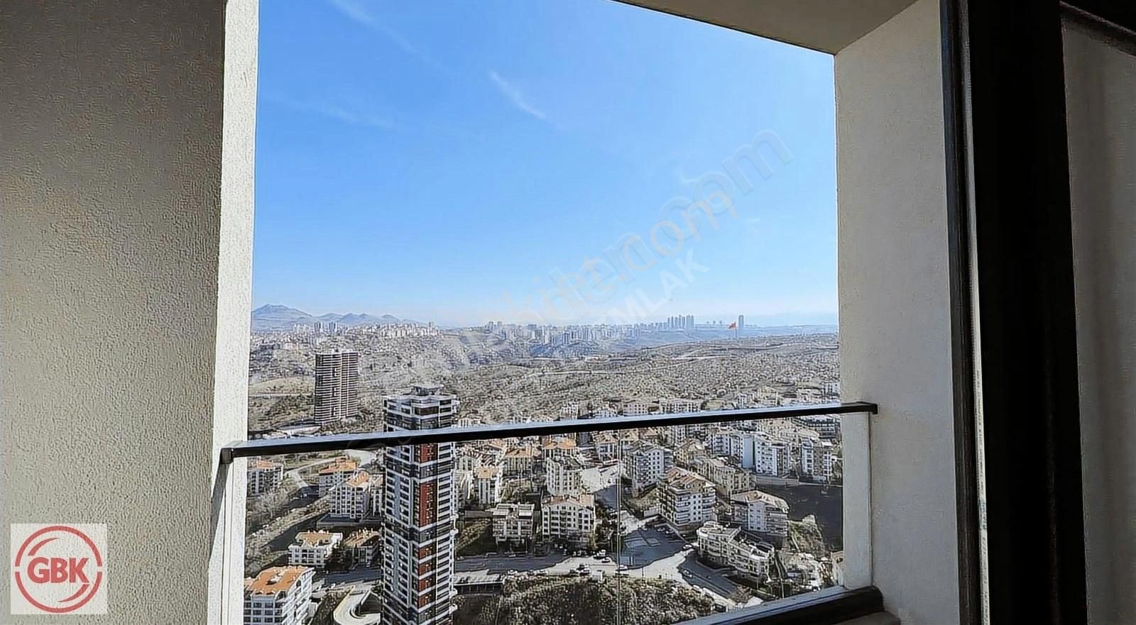 Çankaya Büyükesat Satılık Residence KUVARS KULE'DE ANKARA VE VADİ MANZARALI SATILIK DAİRE