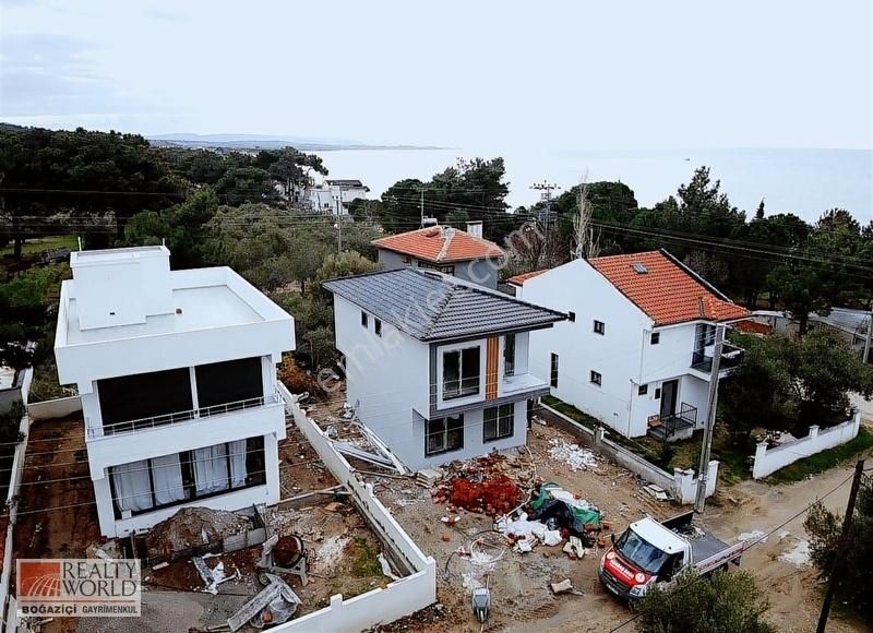 Ezine Tavaklı Köyü (Tavaklı İskelesi) Satılık Villa DENİZE 150 METRE SIFIR MÜSTAKİL YAZLIK VİLLA