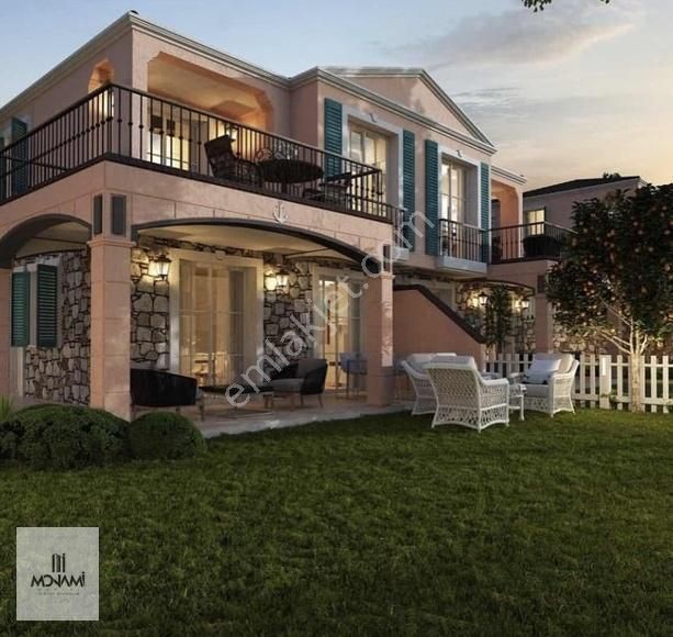 Urla İskele Satılık Villa MONAMİ'DEN MÜKEMMEL KONUMDA İSKELE KUM DENİZİ KÖŞE PARSEL