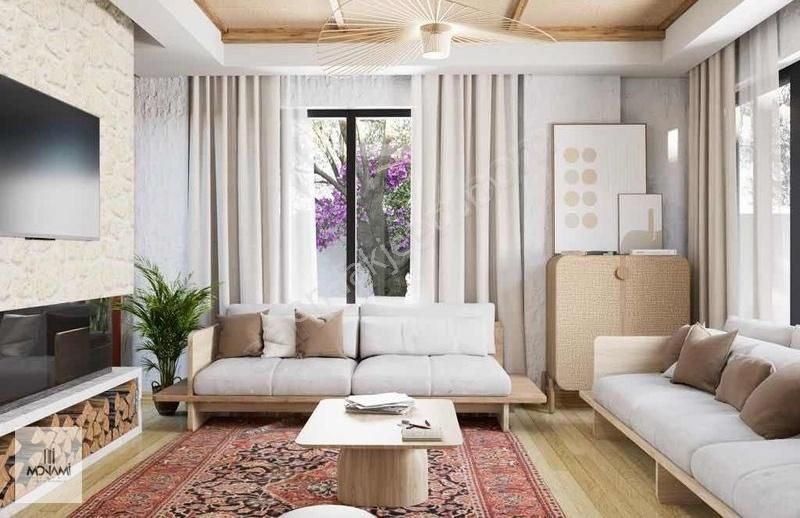 Monami İnşattan Urla Bademlerde Havuzlu Tam Müstakil Taş Villa - Görsel 18