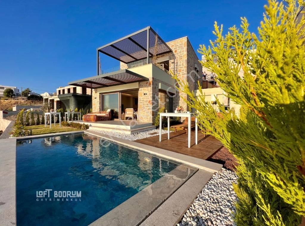 Bodrum Dirmil Satılık Villa Yalıkavak Projeden Satılık Denize Sıfır 3+1 Villa