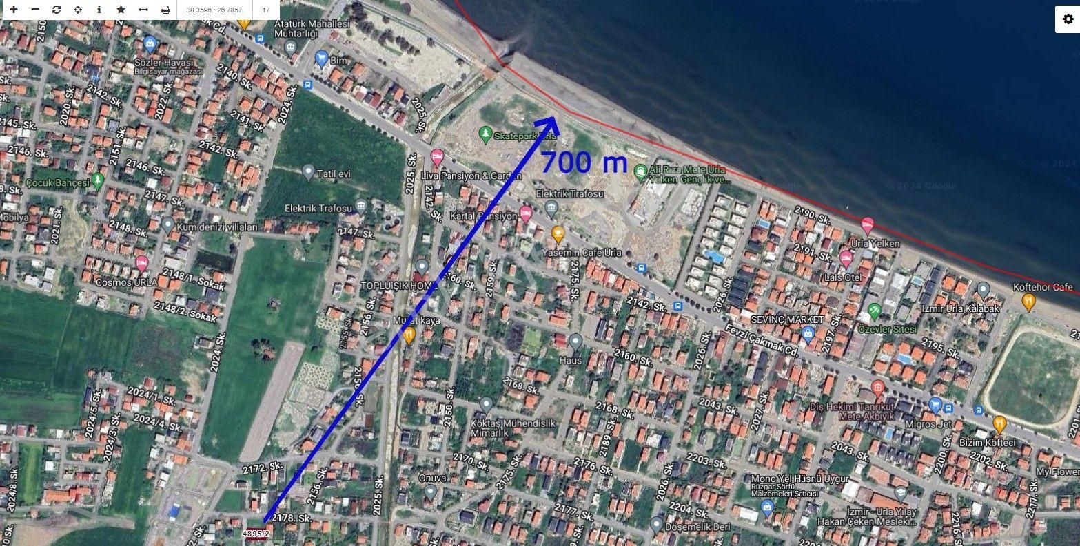 Urla İskele Atatürk Mahallesi İmarlı Sahibinden Satılık - Görsel 2