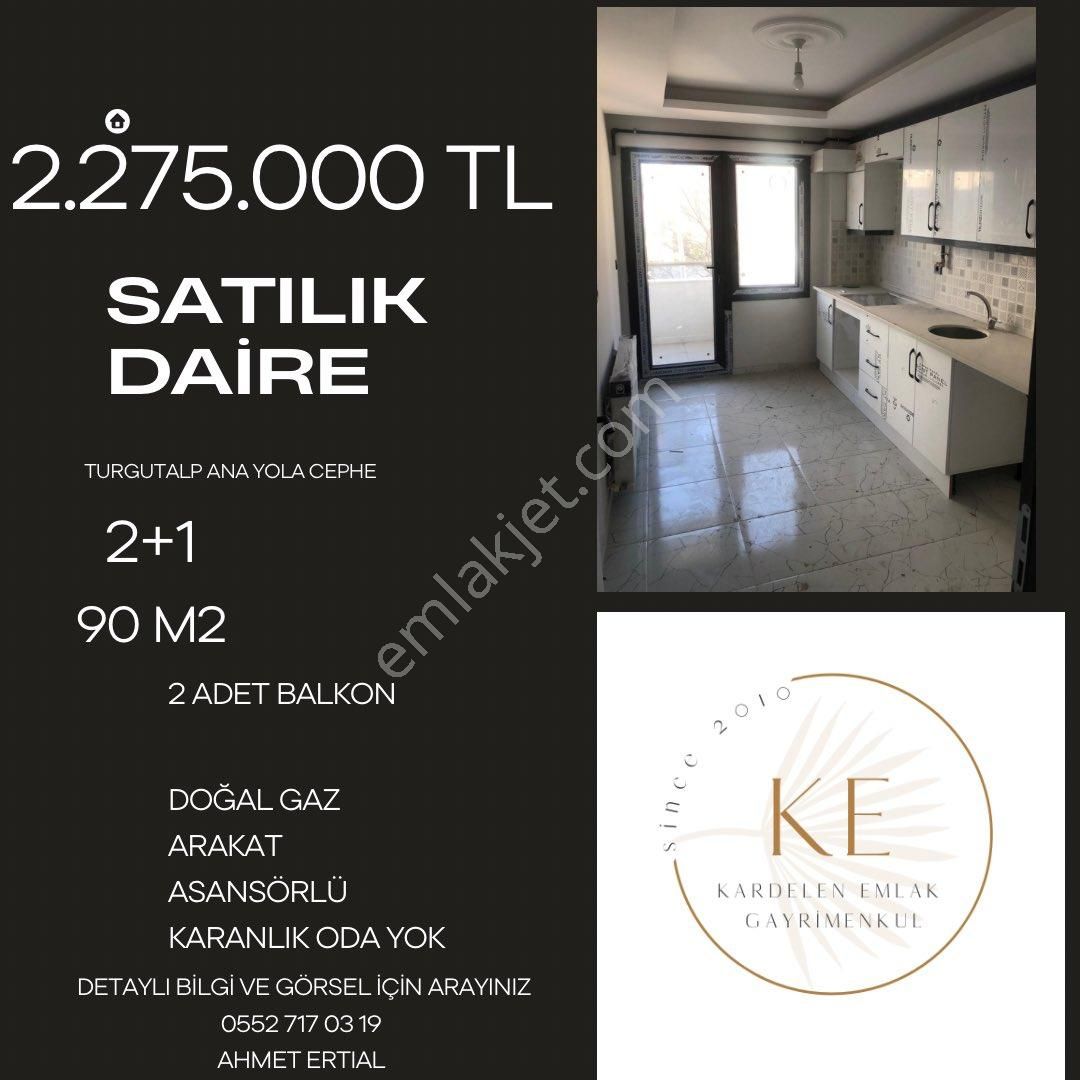 Soma Turgutalp Satılık Daire MANİSA/SOMA TURGUTALP A101 CİVARI SATILIK SIFIR DAİRE 