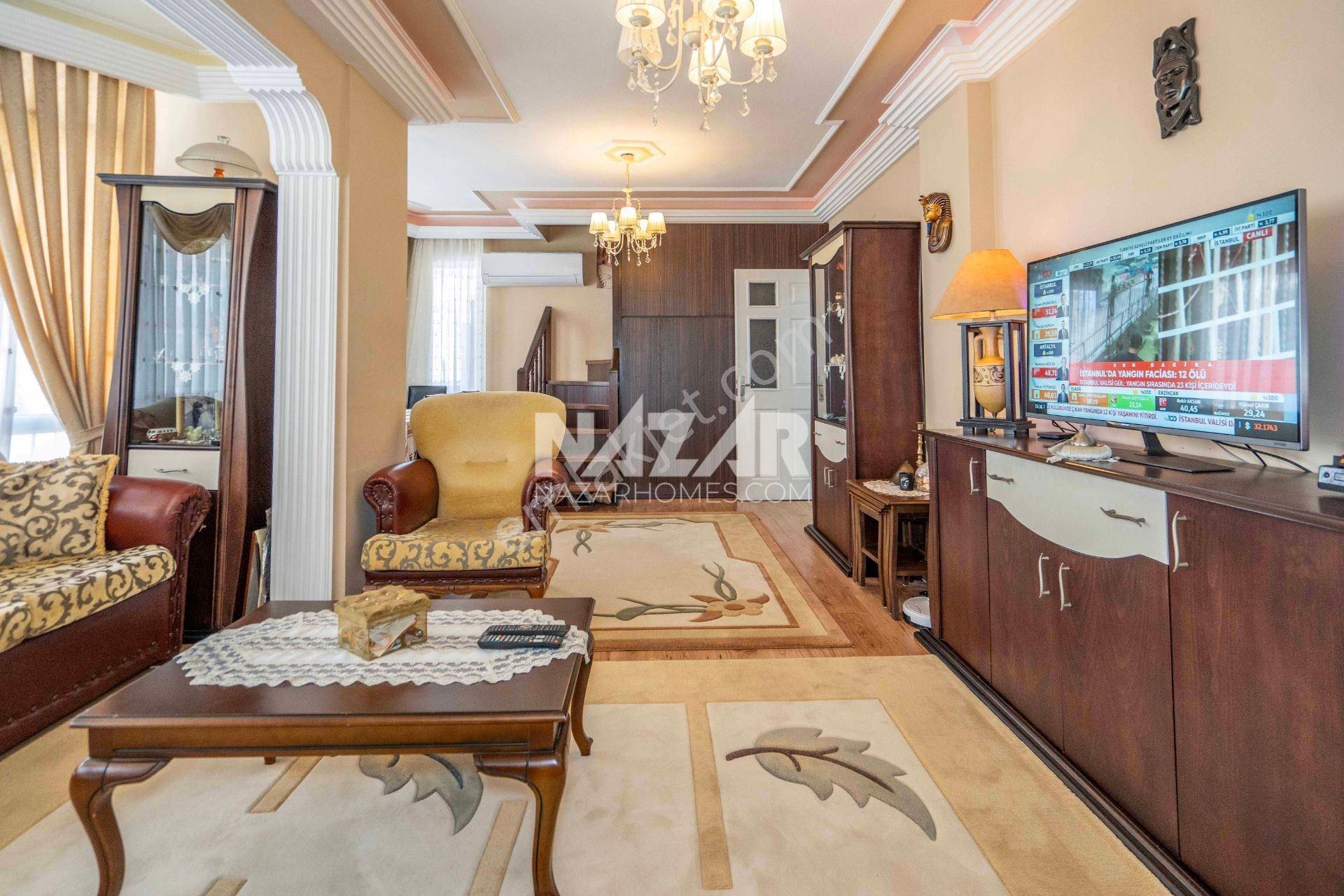 Alanya Kızlarpınarı'nda Satılık Eşyalı 4+1 Dubleks Daire - Görsel 18