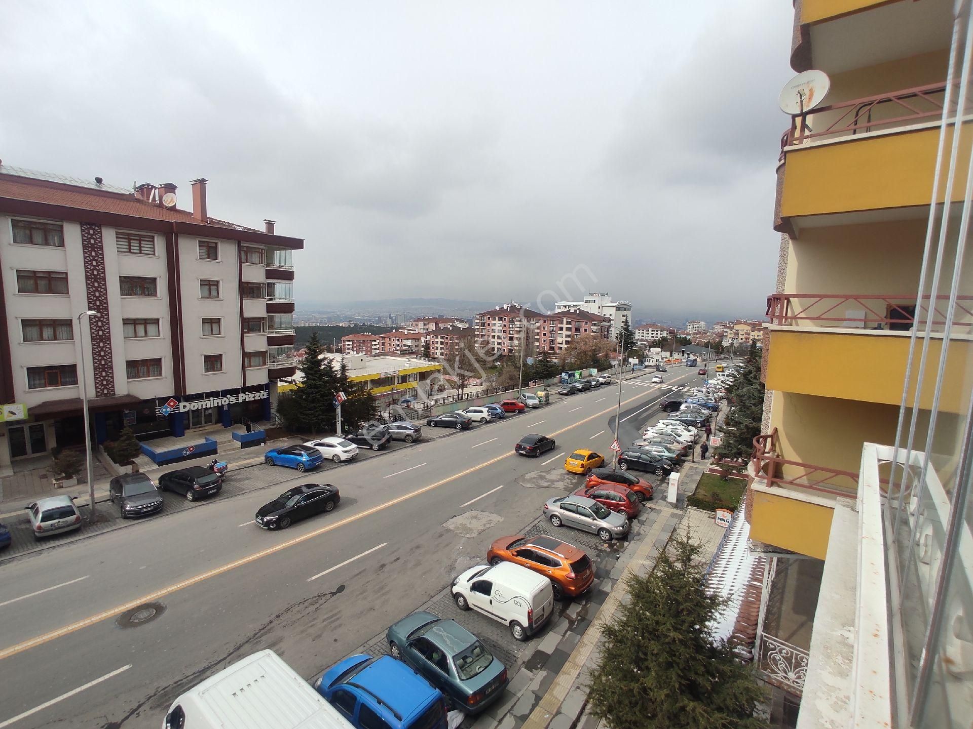 Çankaya Keklik Pınarı Satılık Daire Dikmen Caddesi üzeri ara kat manzaralı 3+1