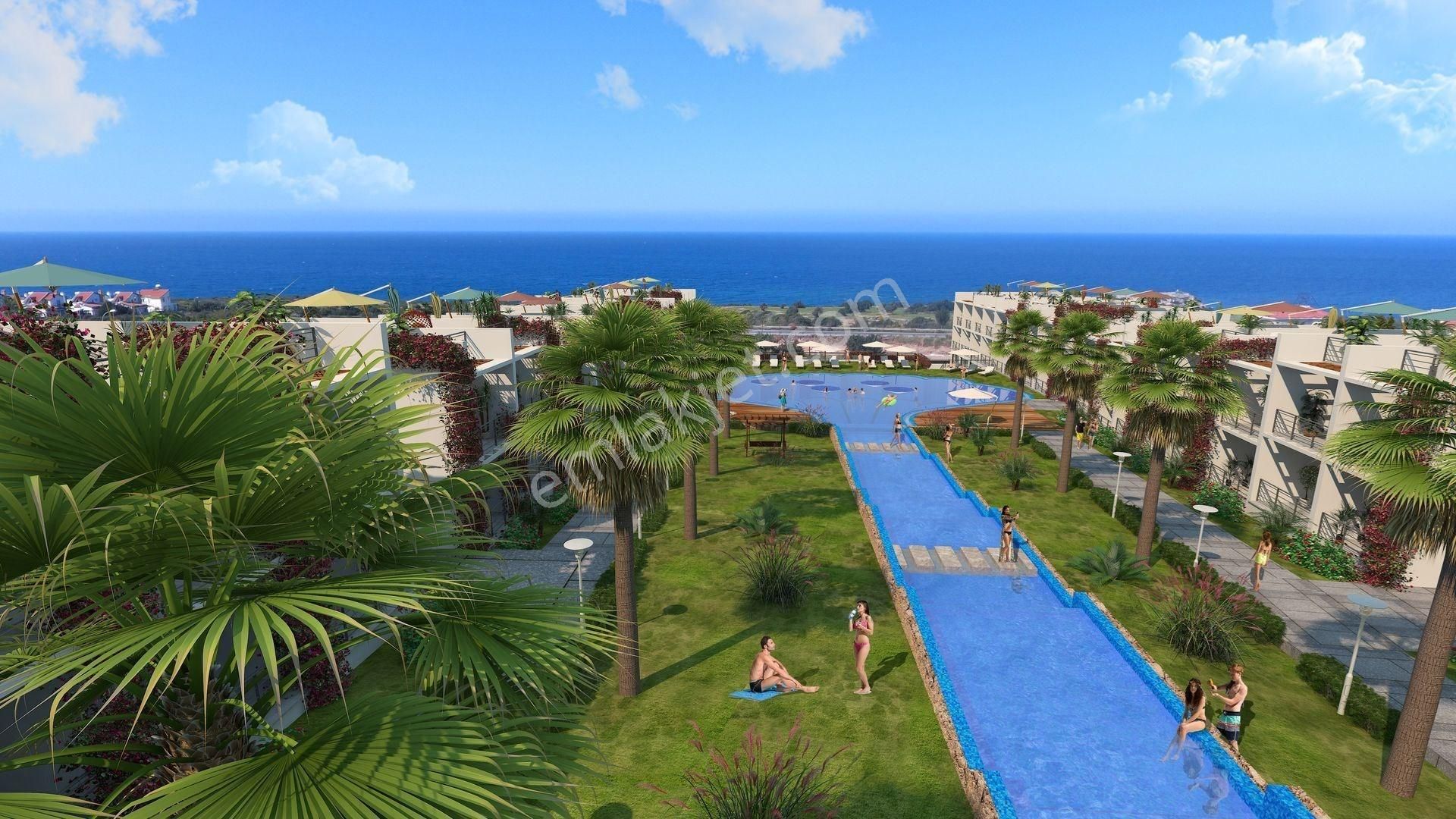 Kıbrıs Girne'de Pearl Island Projesinde 1+0 Satılık Daire
