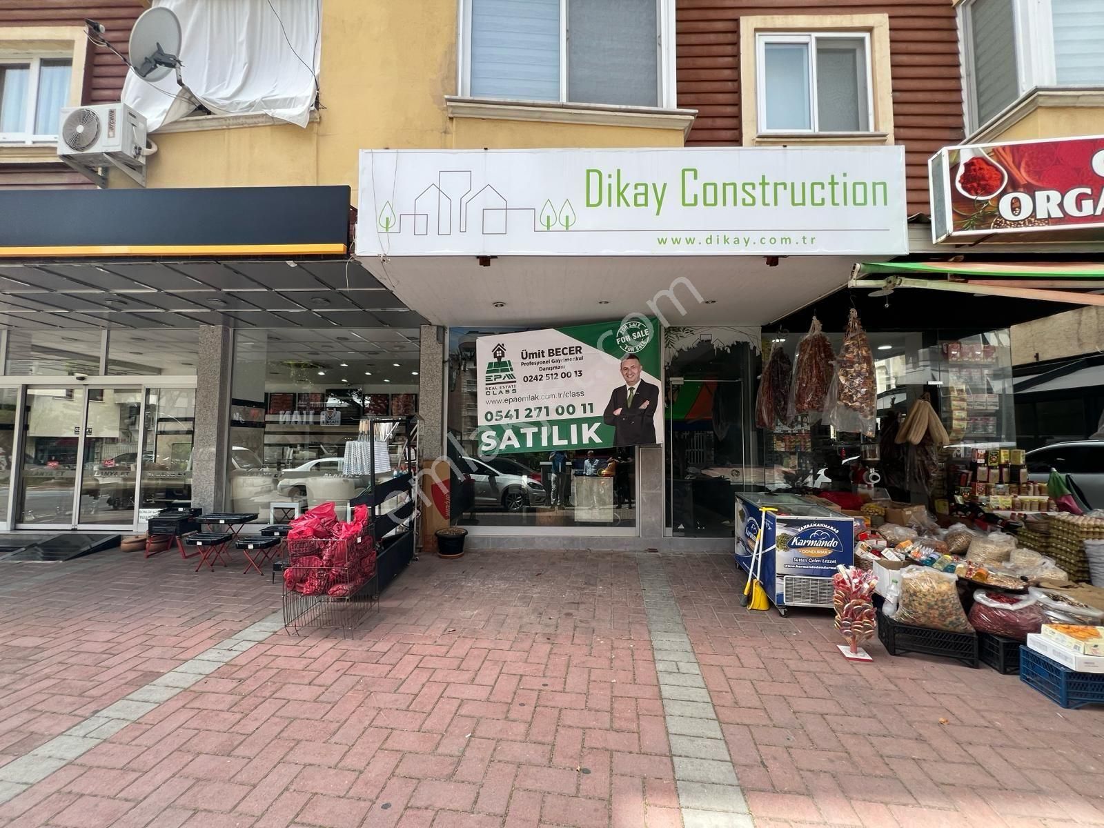 Alanya Kadıpaşa Satılık Dükkan & Mağaza ALANYA MERKEZDE YOL ÜZERİ SATILIK DÜKKAN