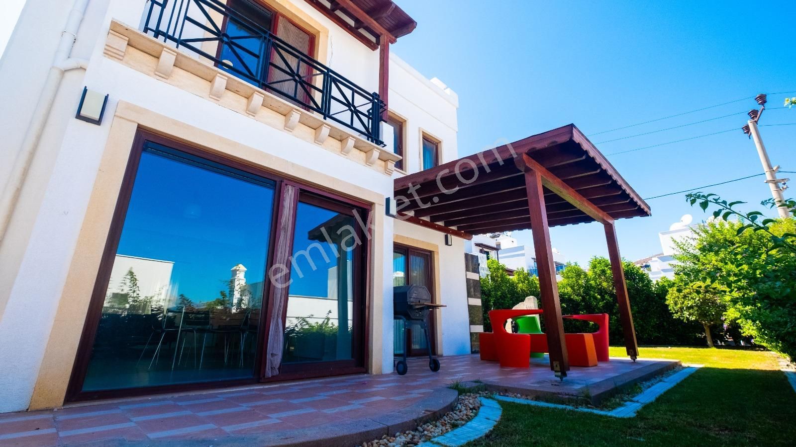 Bodrum İslamhaneleri Satılık Villa  Muğla Bodrum Ortakent Bağla Mevkiinde 3+1 Satılık Villa