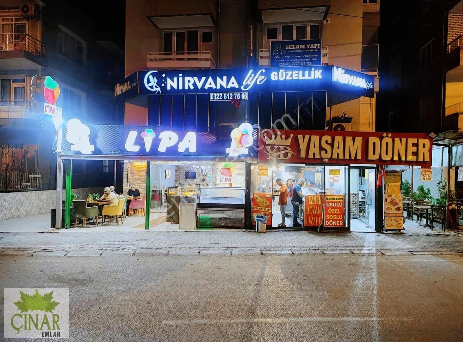 Ceyhan Burhaniye Satılık Dükkan & Mağaza ÇINAR EMLAK'TAN ÇAMLIYOLDA SATILIK İŞ YERİ