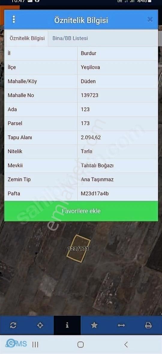 Yeşilova Düdende 2094m2 Köye Yakın Tamyatırımlık Müstakil Parsel - Görsel 26