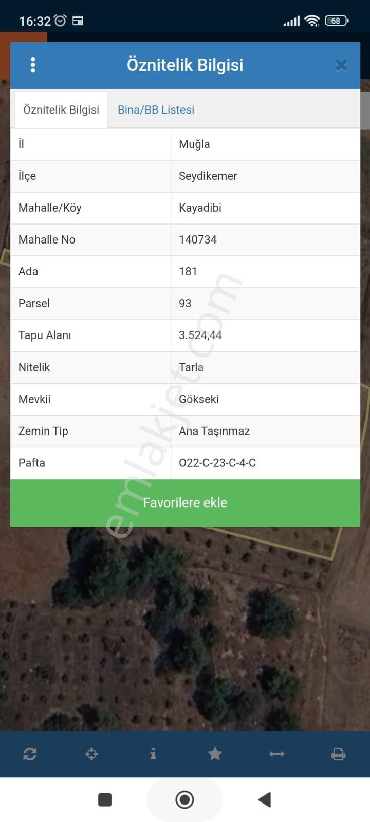 Seydikemer Kayadibi Mahallesi 3500 M2 Satılık Tarla - Görsel 14
