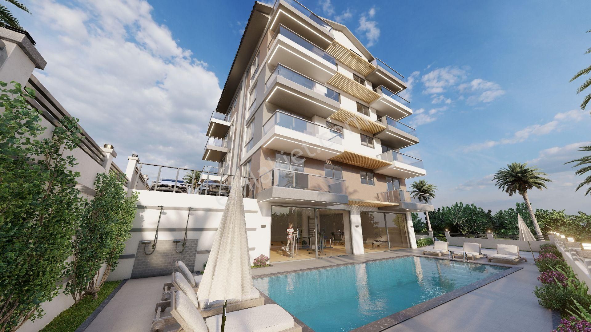 Goldhouse Dan Satılık Lüks Havuzlu 1+1 Yatırım Fırsatı